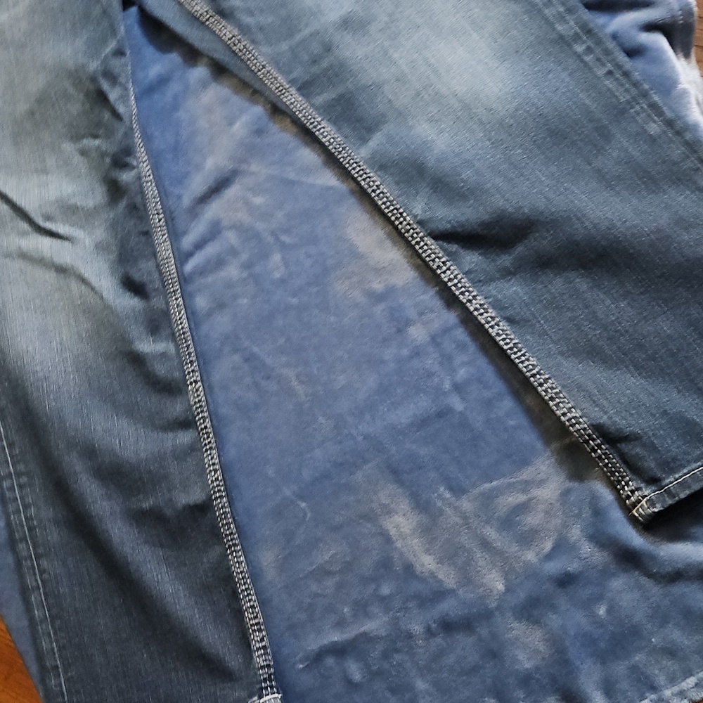 BKE Nolan Straight Dark Blue Denim Jeans 40S - Picture 9 of 16